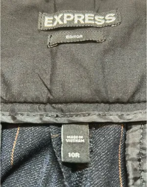 Express Editor Dress Pants Plaid 10R thumbnail 3
