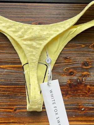 White Fox Sunny Day Bikini Bottom NWT thumbnail 3