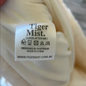 Tiger Mist White Teddy Jacket Plush Fleece Stand-Up Collar thumbnail 6