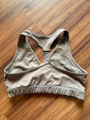 Alphalete Surface Wrap Bra - Pebble Print Mocha thumbnail 5