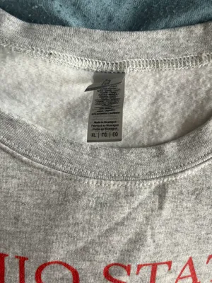 Ohio State University Ohio State Sweatshirt Gray Size XL thumbnail 4