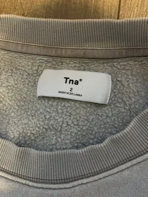 Ash Grey TNA Crewneck Aritzia Size 8 thumbnail 3