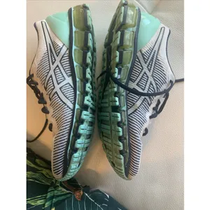 Asics Gel-Quantum 360 White Teal Blue Running Shoes T6G6N - Women's Size 9 thumbnail 2