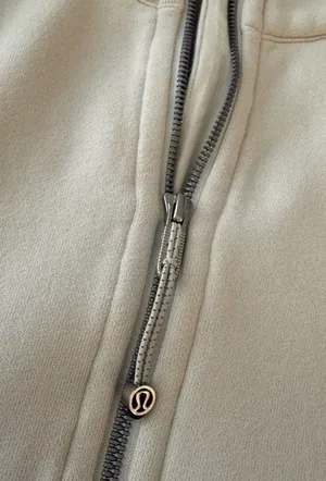 Lululemon Scuba Oversized Half Zip Hoodie. Bone color. Size M/L thumbnail 7