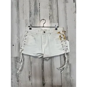 Austin landing white HIGH RISE SHORT thumbnail 4