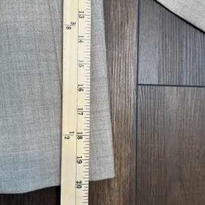 Pendleton Cityscape Wool Blazer Beige Tan Open Front Made in USA Size 14 NEW thumbnail 8