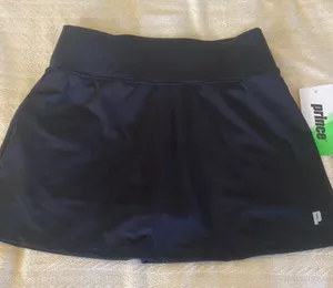 NWT Prince Women’s black tennis skirt skort S thumbnail 1