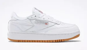Reebok Classic Leather Sneakers White with Gum Sole thumbnail 1