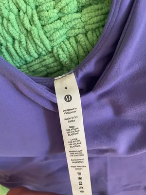 Purple Tank Lululemon tank thumbnail 3