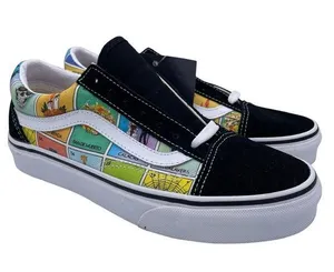 unisex loteria old skool skate multicolor shoes Size Men 4.5 Women 6 thumbnail 1