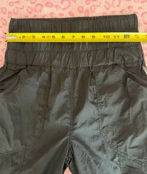 Free People Movement The Way Home Joggers Womens XS Black High Waist Nylon thumbnail 7