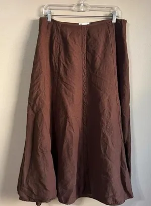 ‎David N brown skirt L Brown Size L thumbnail 1