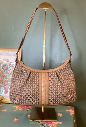 Brighton Tan‎ Leather Handbag thumbnail 1