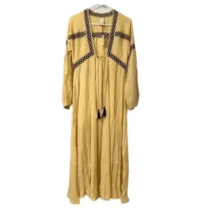 Raga Yellow LongSleeve Maxi Dress(Size XS) thumbnail 5