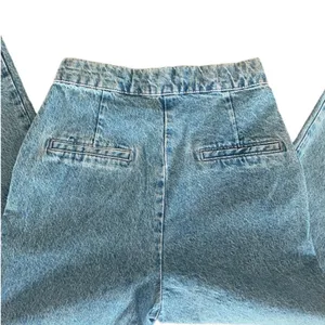Zara High Rise Blue Jeans Classic Fit Size XL thumbnail 4