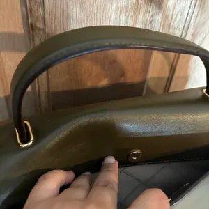 Michael kors Whitney Medium Leather‎ Satchel green crossbody thumbnail 10