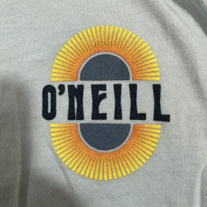 O'Neill Blue T-Shirt Women's Small Graphic Print Standard Fit Top Blouse thumbnail 2