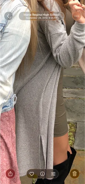 Grey Garage Cardigan  thumbnail 2