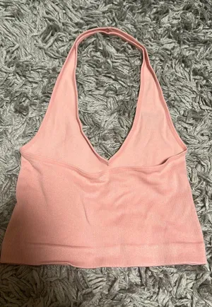 Forever 21 Cropped Halter Top thumbnail 2