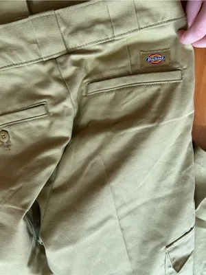 NWT Dickies Wide Leg Cropped Cargo Pants 0 thumbnail 9