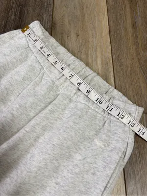 Hollister Light Heather Grey Fleece Joggers thumbnail 8