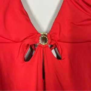 Trina Turk Monaco Flutter One Piece Swimsuit Size 8 thumbnail 5