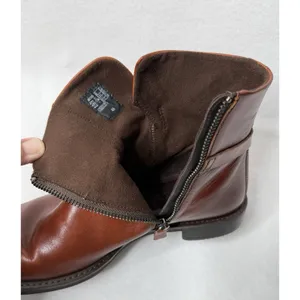Ecco Sartorelle 25 Mid Ankle Boot Cognac Brown Leather Women Sz 40/9-9.5 Comfort thumbnail 15