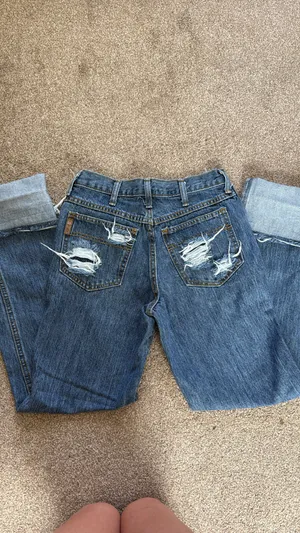 Green Label Cinch Jeans distressed thumbnail 2