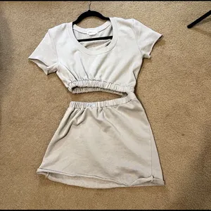 Lovers + Friends Cutout Sweater Dress in Sandstone XXS thumbnail 6