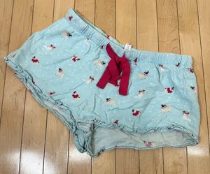 Gap Body Flannel Puppy Dog Sleep Shorts Boxers Size XS thumbnail 2