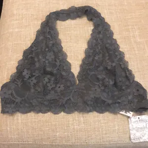 Free People gray lace Bra size small thumbnail 1