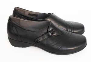 Dansko -‎ Franny Milled Nappa Leather Mary Jane Shoes thumbnail 1