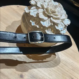 Non Signe Black Genuine Leather Belt 30”-32” thumbnail 3