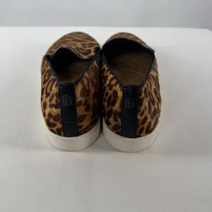Birdies The Swift Leopard Print‎ Calf Hair Leather Slip On Sneakers Size 8 thumbnail 6