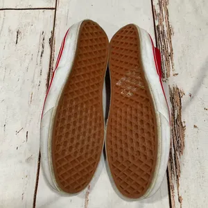 Vans Off The Wall Tb4r Red Canvas‎ Low Top Skate Shoes thumbnail 7