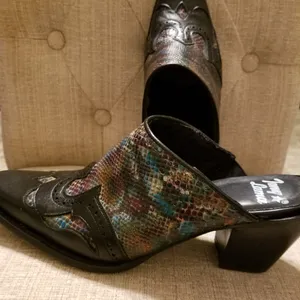 Tony Lama Mules Size 9.5M thumbnail 3