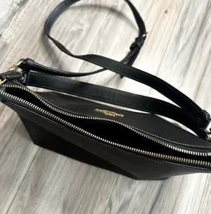 Coach Black Leather Clara Bag thumbnail 4
