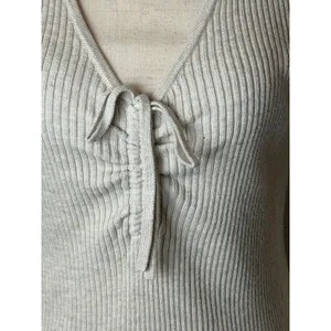 Madewell Riverbend Cinched Pullover Sweater Women Small Beige Oatmeal‎ Knit Top thumbnail 8