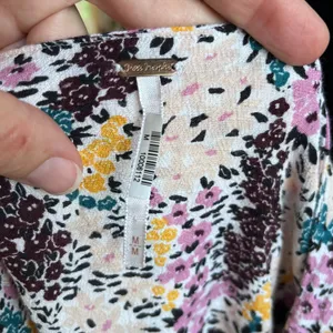 Free People Women's Miss Right Mini Dress Floral Cut Outs Size M thumbnail 10
