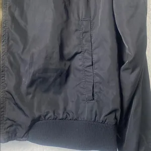 Old Navy‎ Black Bomber Jacket with Gold Zipper Size XL thumbnail 5