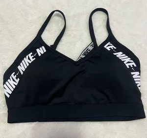 Nike Women's Black Sports Bra thumbnail 1