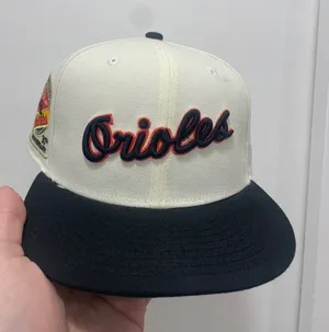 Myfitteds Baltimore orioles 30th anniversary patch size 7 1/8 small mark on picture seen good condition thumbnail 1