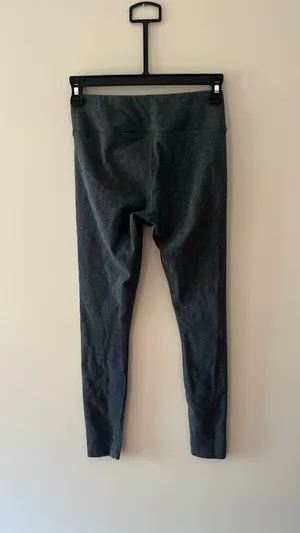 Pact Organic Cotton Heather Gray Leggings Size XS Athletic Casual Basic thumbnail 2