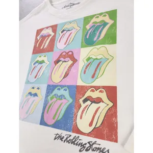 Rolling Stones Womens Vintage Logo Sweatshirt Pullover Shirt SZ Oversized Medium thumbnail 3