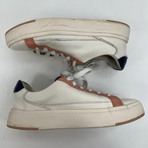 Kizik Vegas Clover Men’s 4.5 Women’s 6 Hands Free Shoes Sneakers Coral‎ Cream thumbnail 3