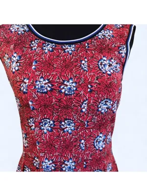 Max Studio Vintage Y2K floral pleated mini dress fairy boho coquette dress Size Medium 🌸 thumbnail 2