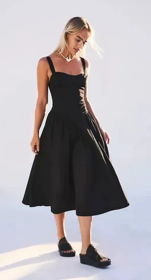 Free People Dress Paolo Midi thumbnail 1