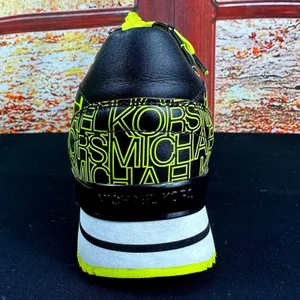 Michael Kors Neon Yellow and Black Trainers - size 9M thumbnail 12