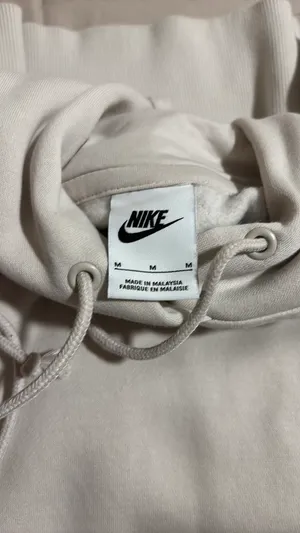 Nike Hoodie Sweatshirt Pullover tan thumbnail 5