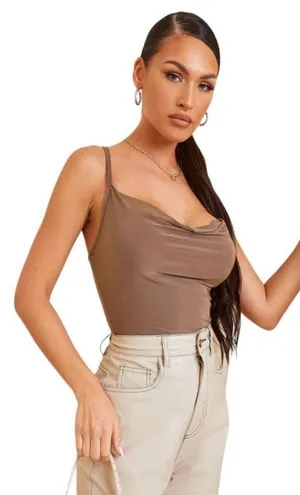 Cowl Neck Bodysuit Size 14 thumbnail 1